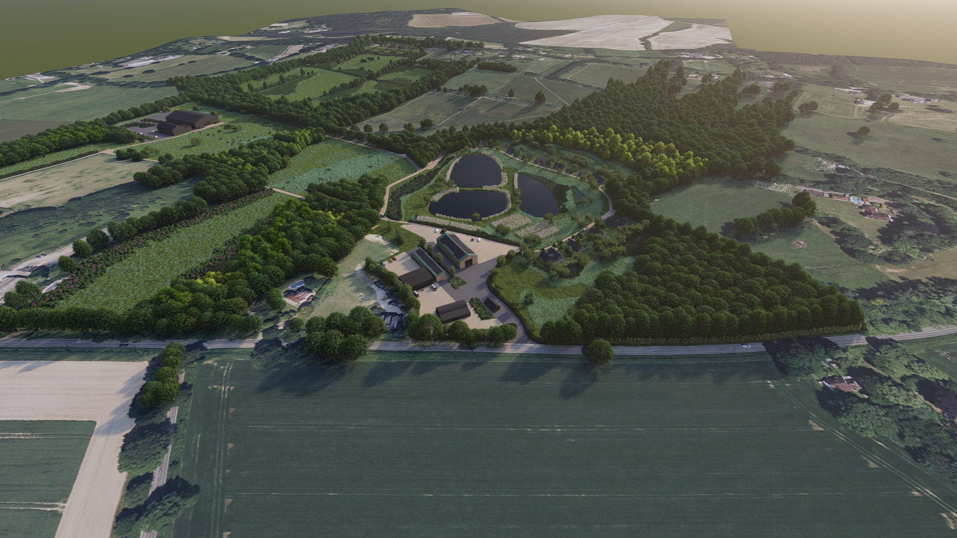 Stonehouse Farm and Lakes